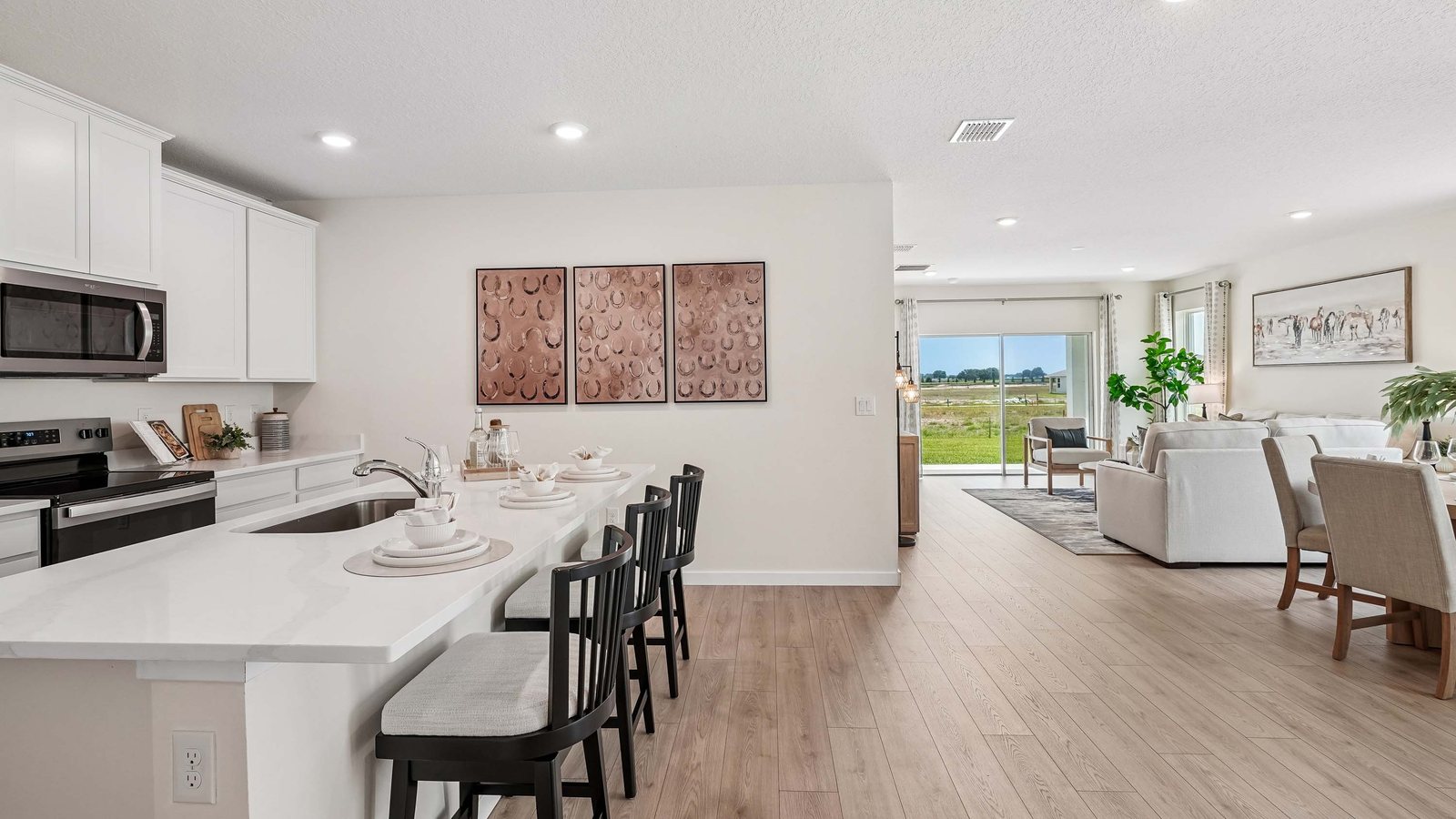 Carrington plan — new D.R. Horton home in Ocala Preserve