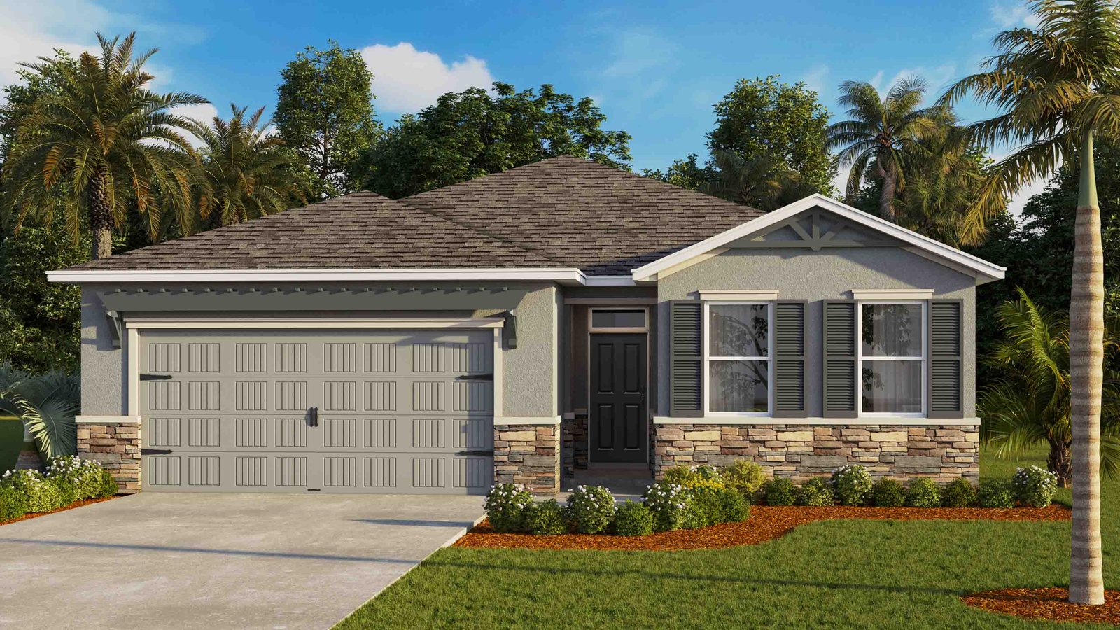 Delray plan — new D.R. Horton home in Mockingbird Reserve