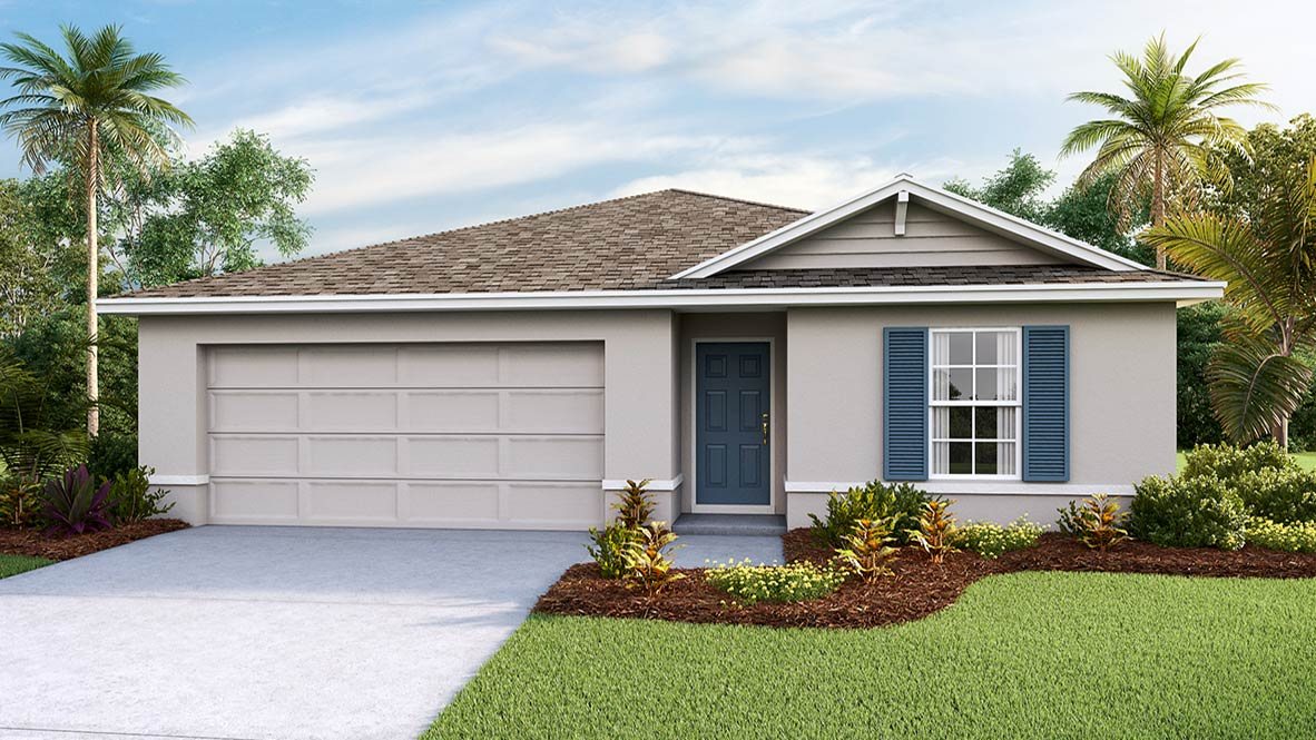 Dakota plan — new D.R. Horton home in Silver Springs Shores