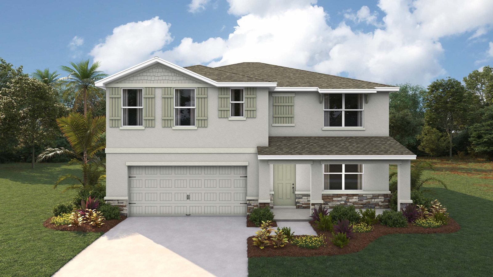 Hayden plan — new D.R. Horton home in Tartan Farms