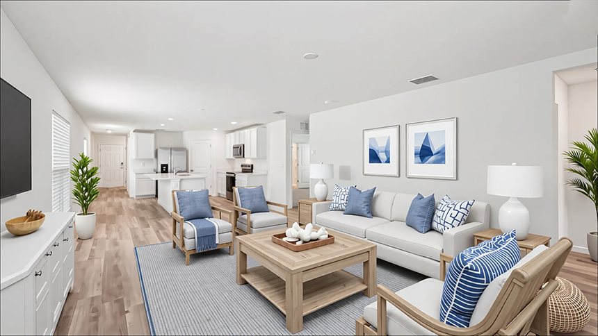 Harper plan — new D.R. Horton home in Tartan Farms