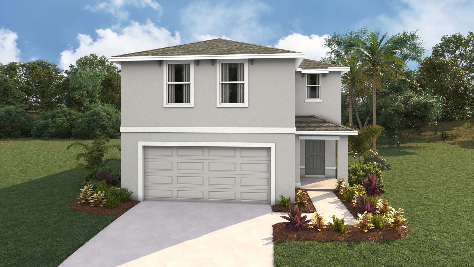 Elston plan — new D.R. Horton home in Twisted Oaks