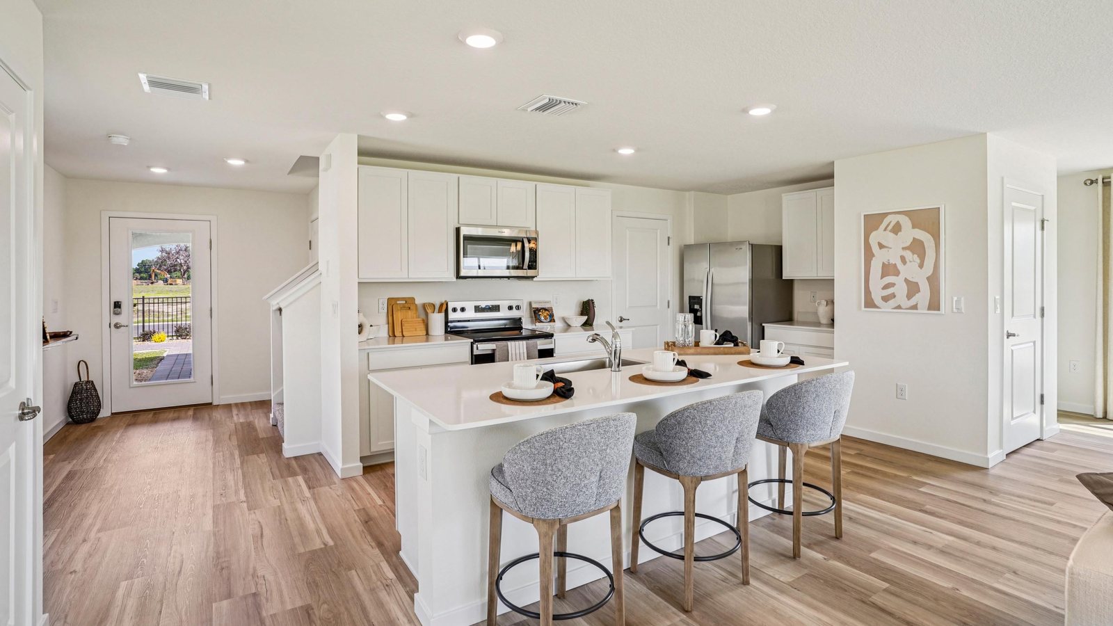 Elston plan — new D.R. Horton home in Twisted Oaks