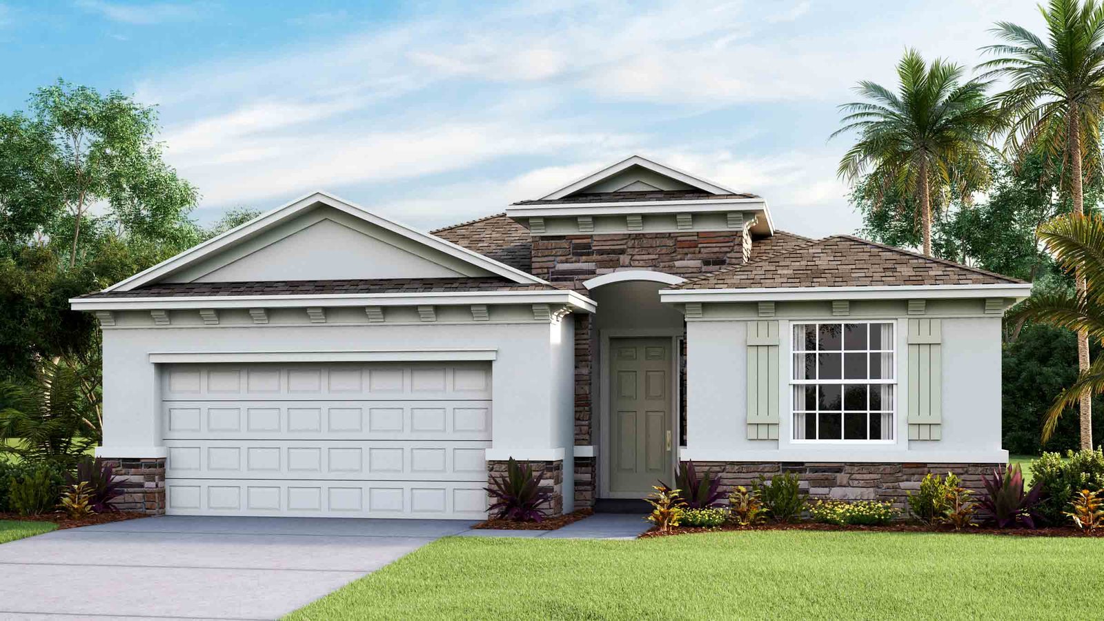Lantana plan — new D.R. Horton home in Sandal Key