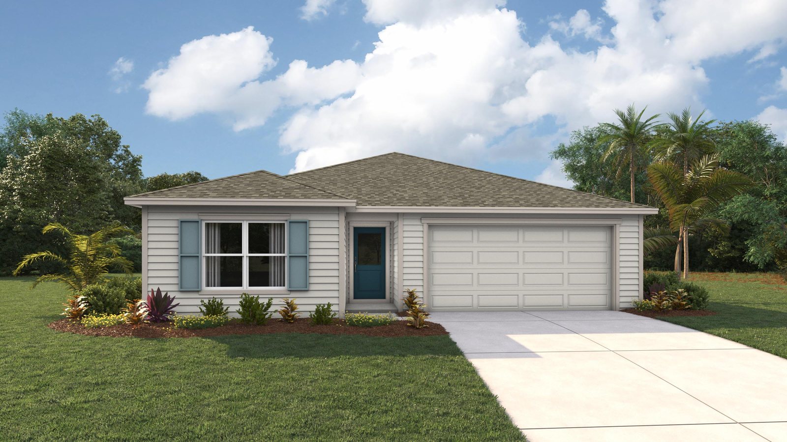 Lakeside plan — new D.R. Horton home in Fletcher Trace