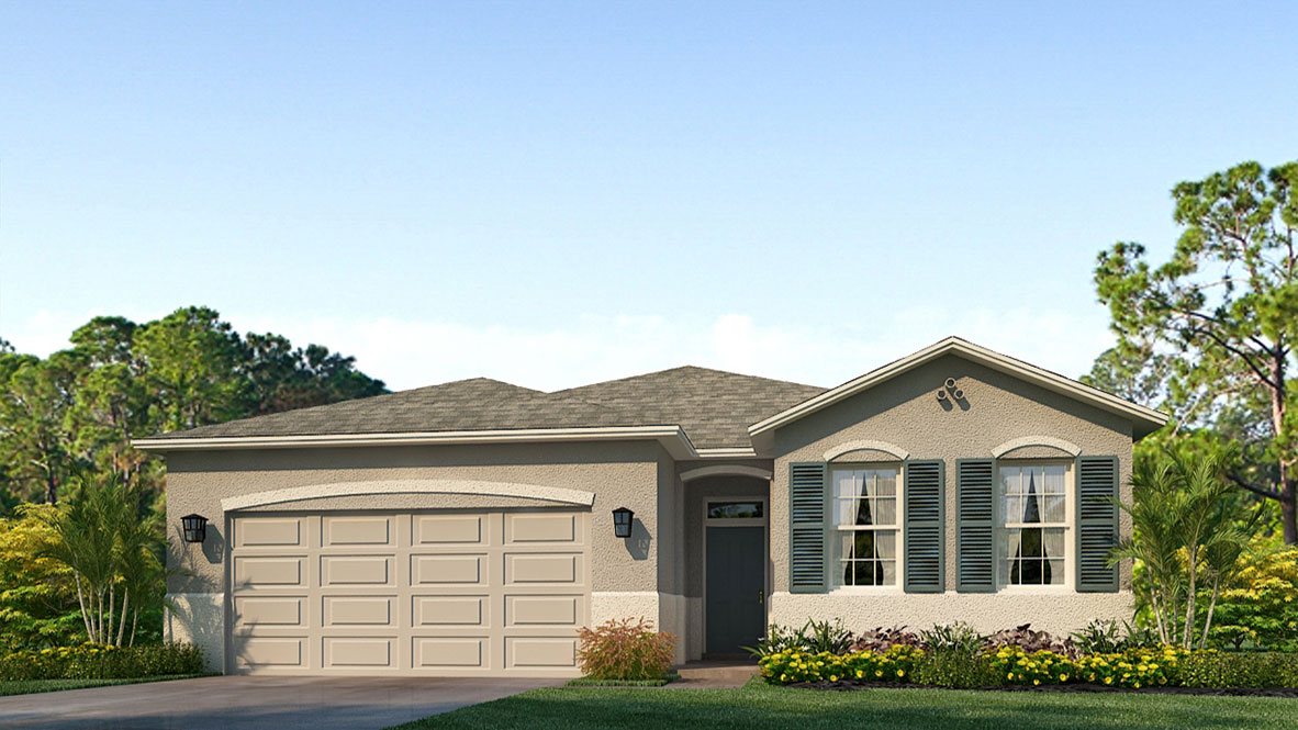 Delray plan — new D.R. Horton home in Ocala Preserve