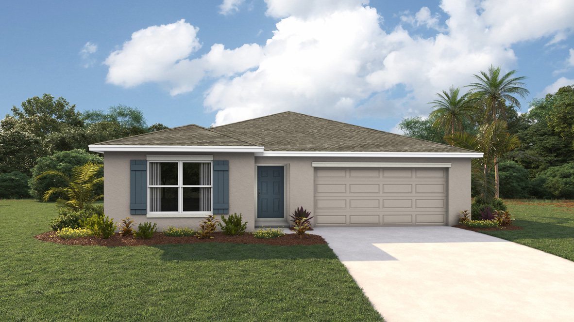 Lakeside plan — new D.R. Horton home in Sandal Key