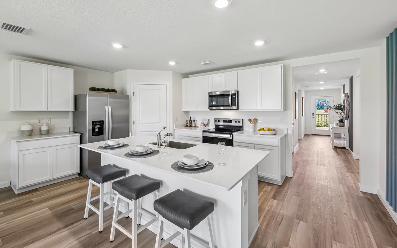 Cali plan — new D.R. Horton home in Oaks Preserve