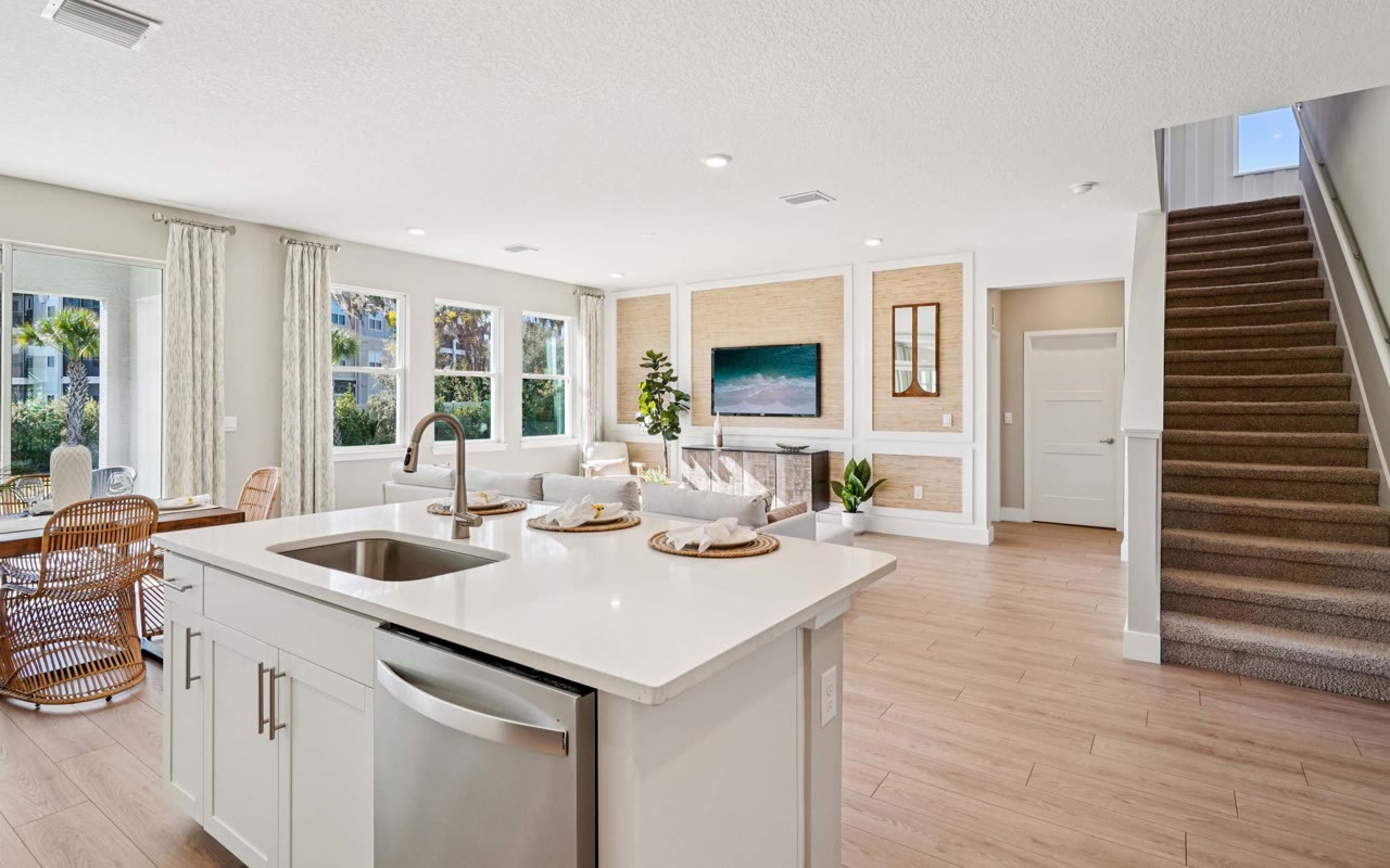 Coral plan interior — new homes