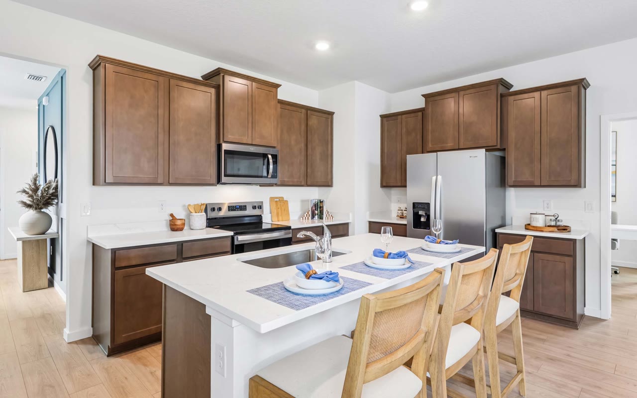 Jennings plan interior — new homes