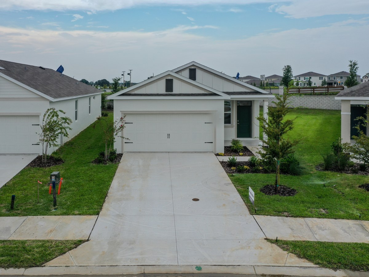 Bowen plan exterior — new homes