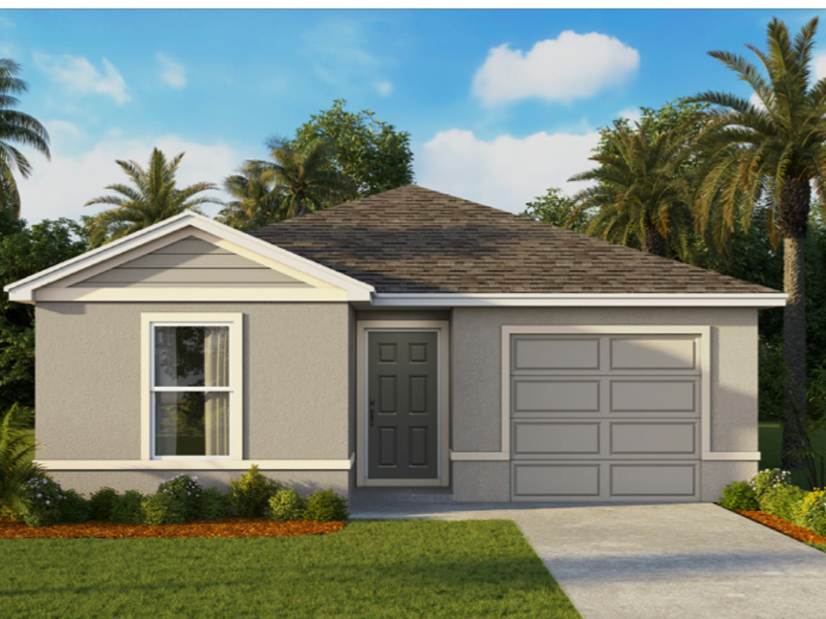 Cameron plan exterior — new homes