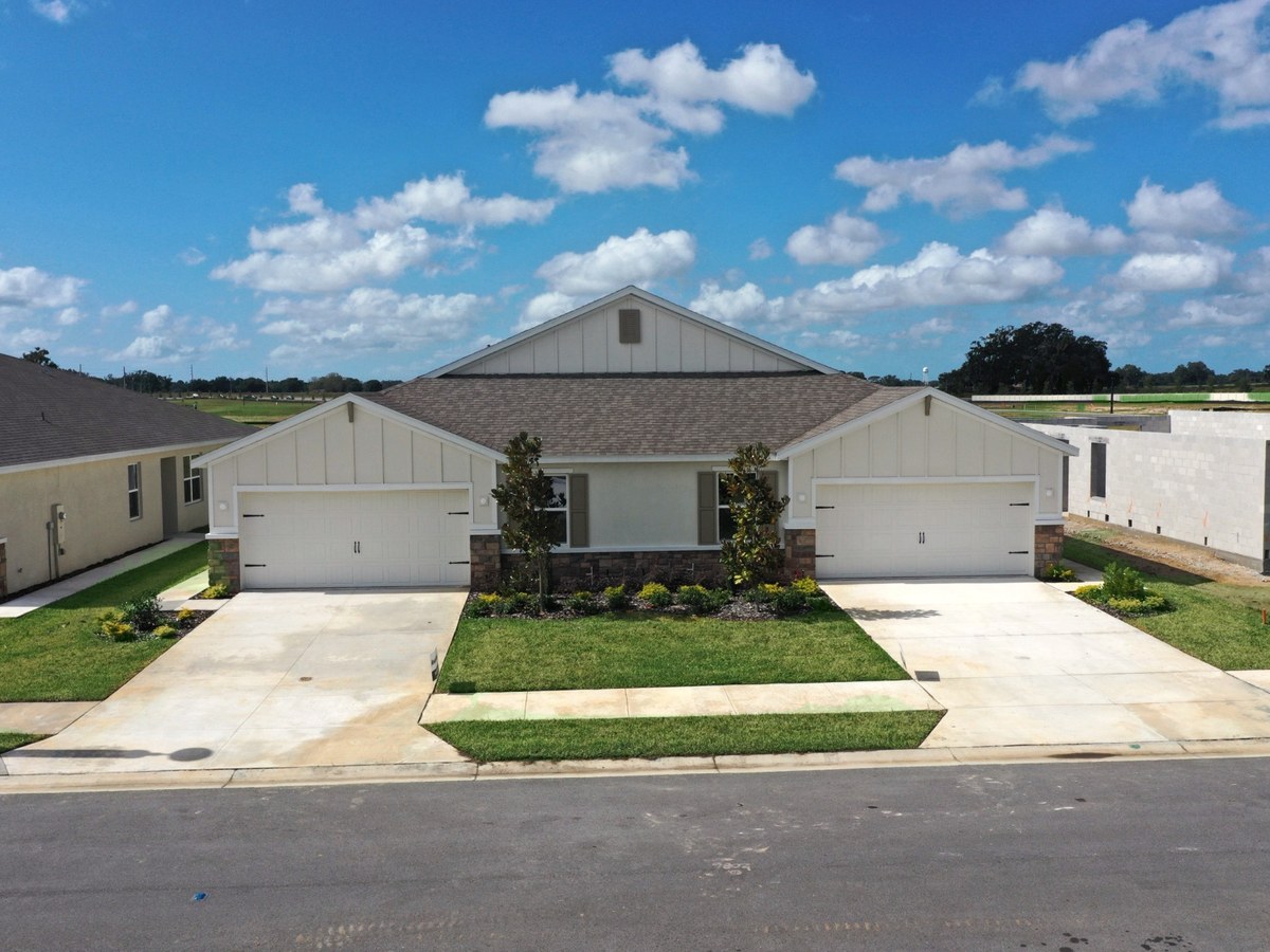 Carrington plan exterior — new homes