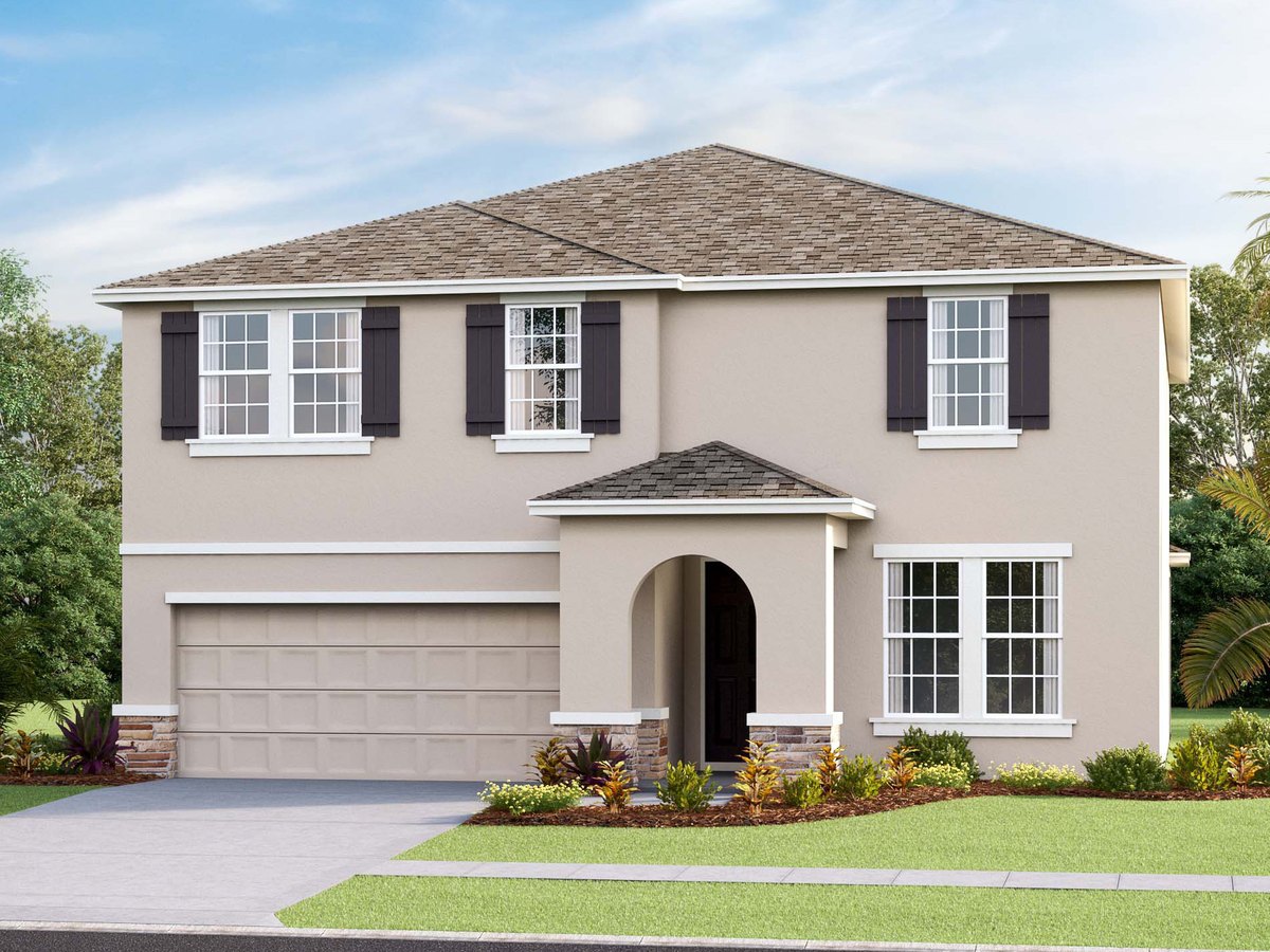 Hemingway floor plan elevation