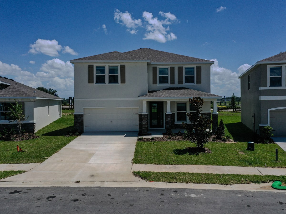 Holden plan exterior — new homes