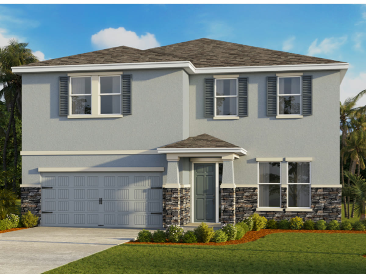 Holden plan — new D.R. Horton home in Ridge at Heath Brook