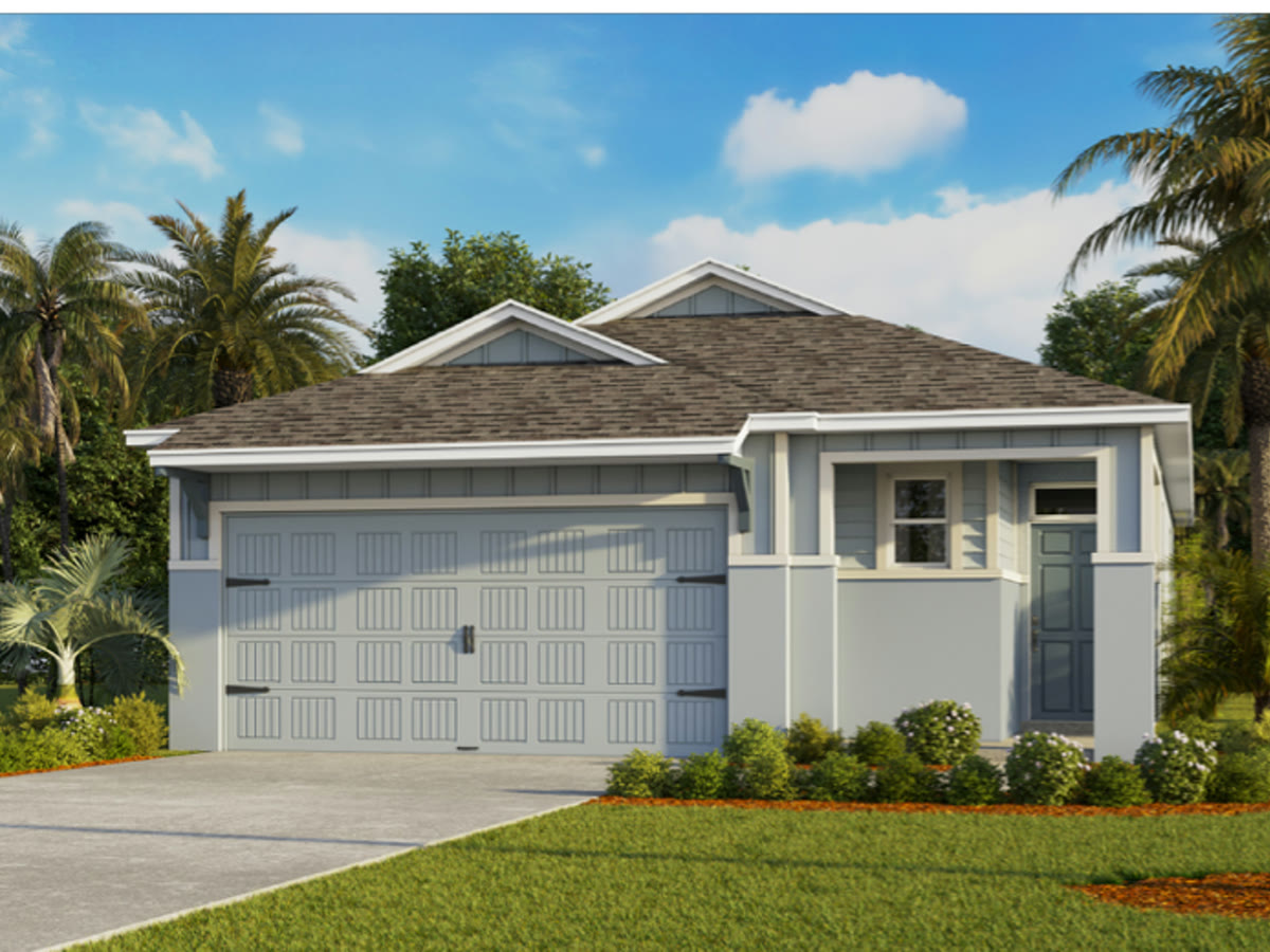 Jennings plan exterior — new homes