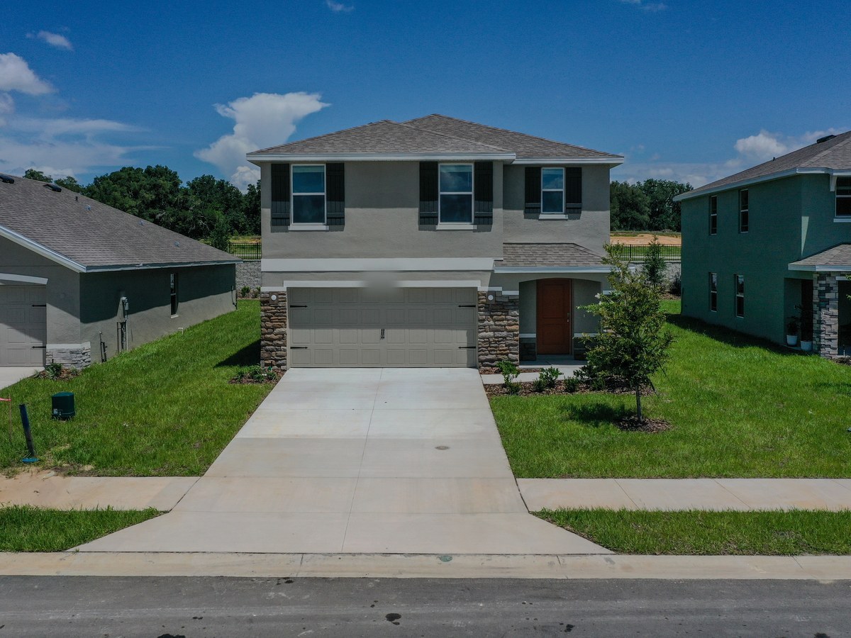Robie plan exterior — new homes