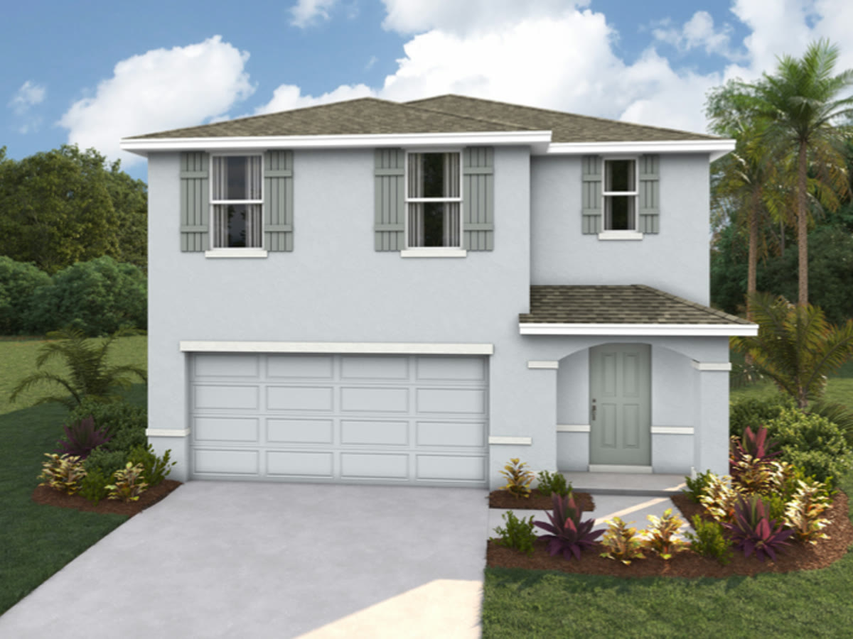 Robie plan — new D.R. Horton home in Tartan Farms